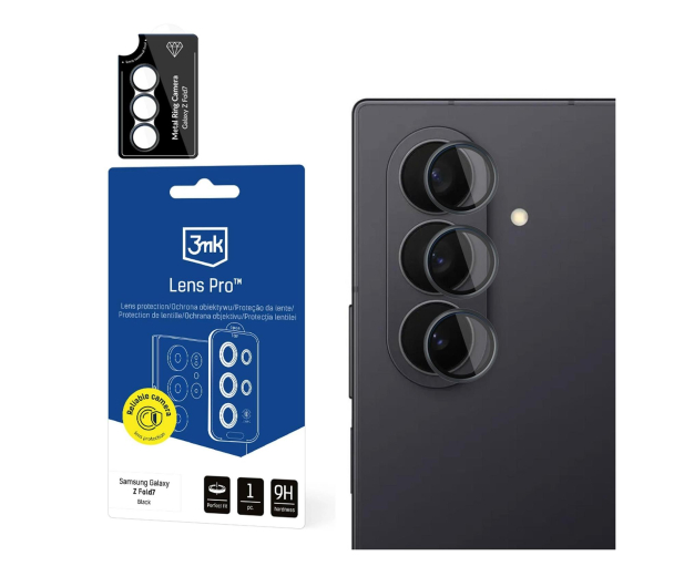 3MK Lens Protection Pro Black do Samsung Galaxy Z Fold 7 5903108656696 - 1355752 - zdjęcie